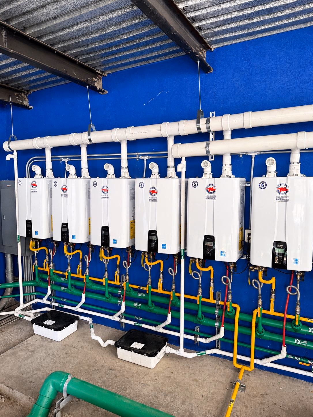 Cuartos de máquinas e instalaciones hidráulicas